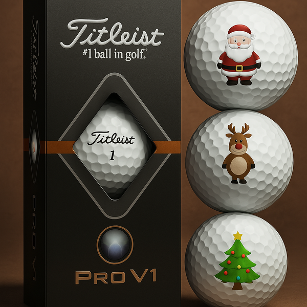 Titleist Pro V1 Christmas Edition Golf Balls (3-Ball Pack)