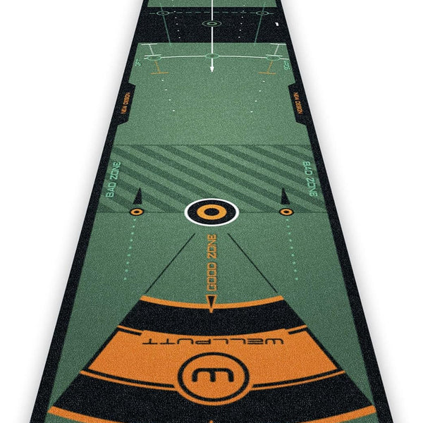 Wellputt Pro-Level Putting Mat (4m Green)