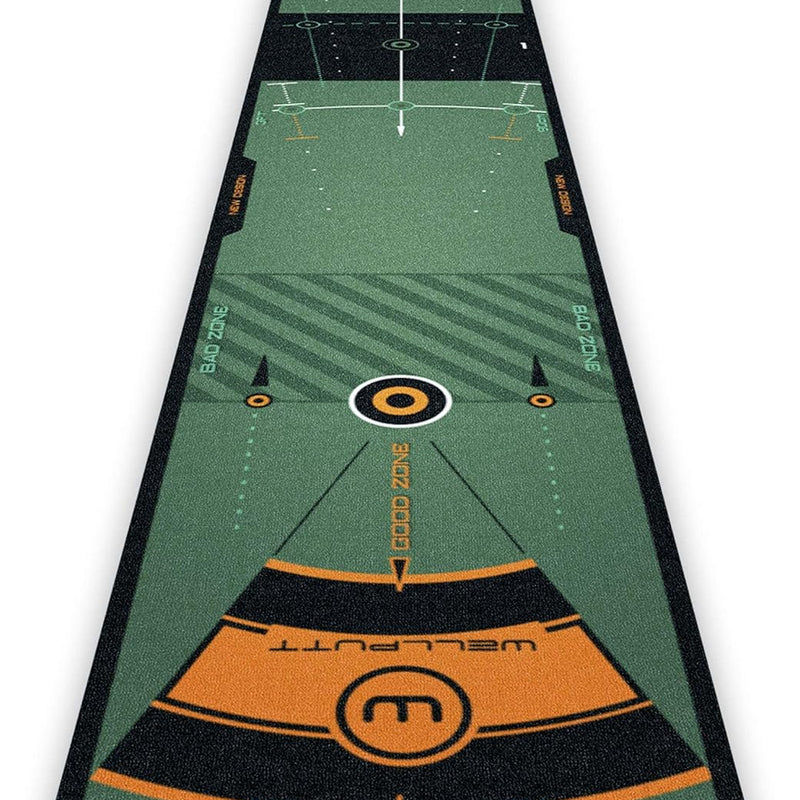 Wellputt Pro-Level Putting Mat (4m Green)