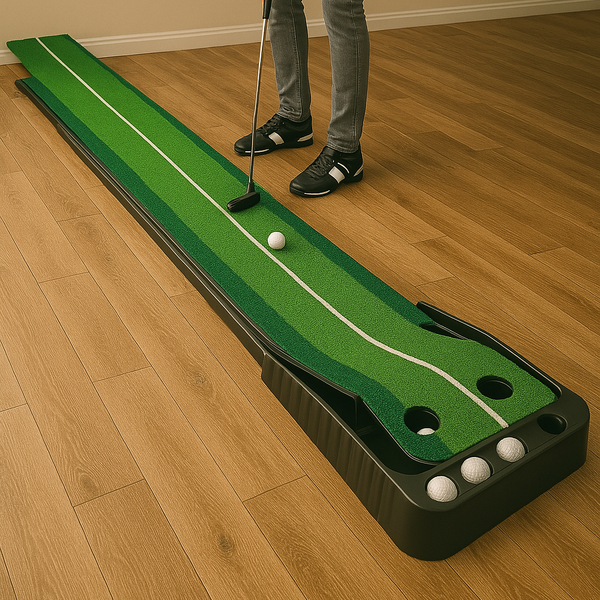 Precision Putting Practice Green with Auto Return